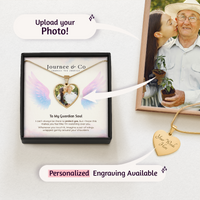 Angel Wing Personalized Keepsake