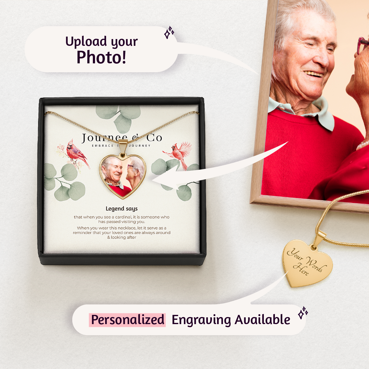 Cardinal Keepsake Necklace