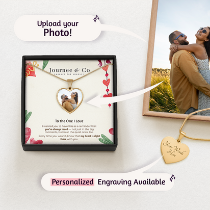 To the One I Love Personalized Keepsake