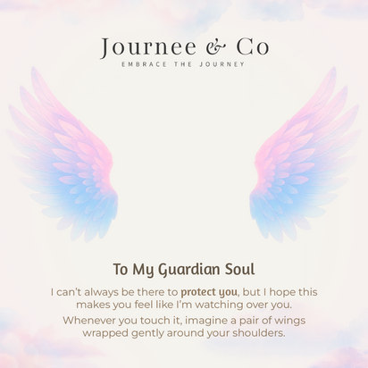 Angel Wing Personalized Keepsake