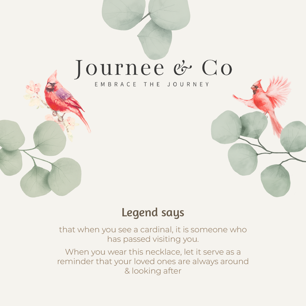 Cardinal Keepsake Necklace