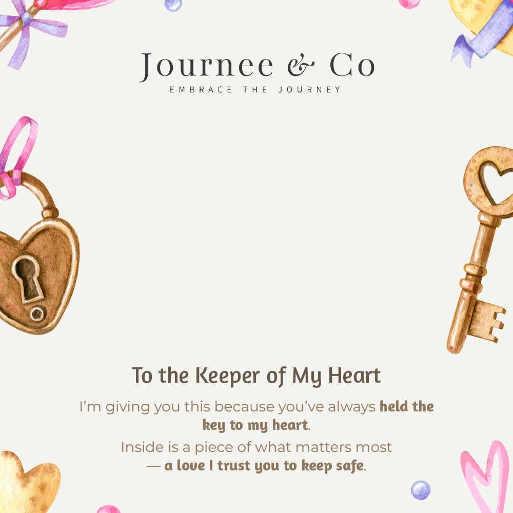 To the One I Love Personalized Keepsake