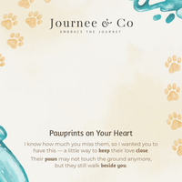 Pawprints Personalized Keepsake