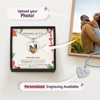 To the One I Love Personalized Keepsake