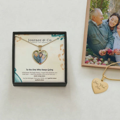 Footprints in the Sand Personalized Keepsake